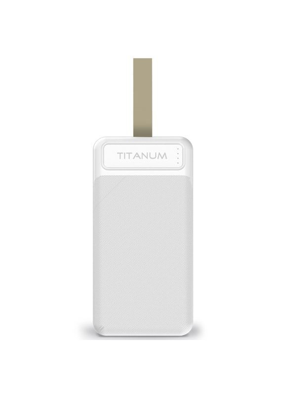 Повербанк TPB914-W 30000mAh Micro USB, Type-C, 2USB White Titanum (282312674)
