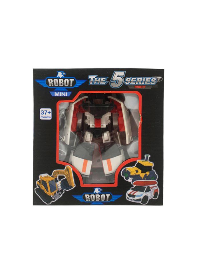 Трансформер транспорт TOBOT W339 пластик Біло-червоний Bambi (303835303)