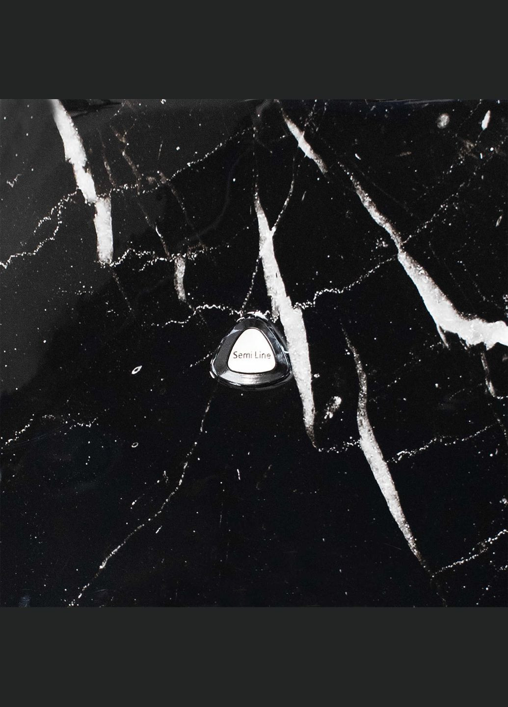 Валіза велика 28" (L) Polycarbonate/ABS-Plastic Black Marble (T5730-3) Semi Line (338182369)