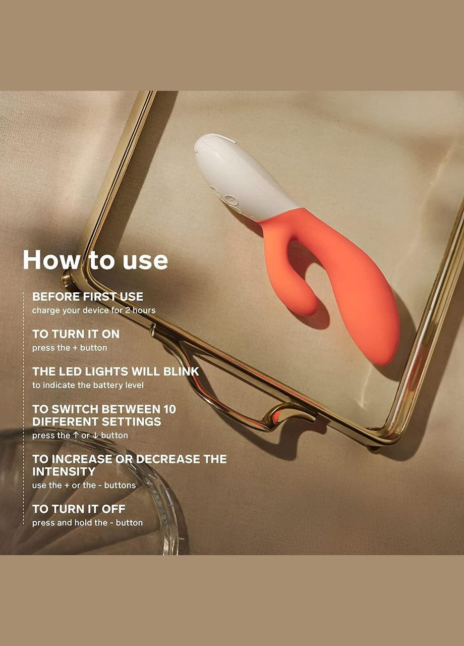 Вибратор Ina 3 (Coral) INTERSHOP Lelo (341303865)