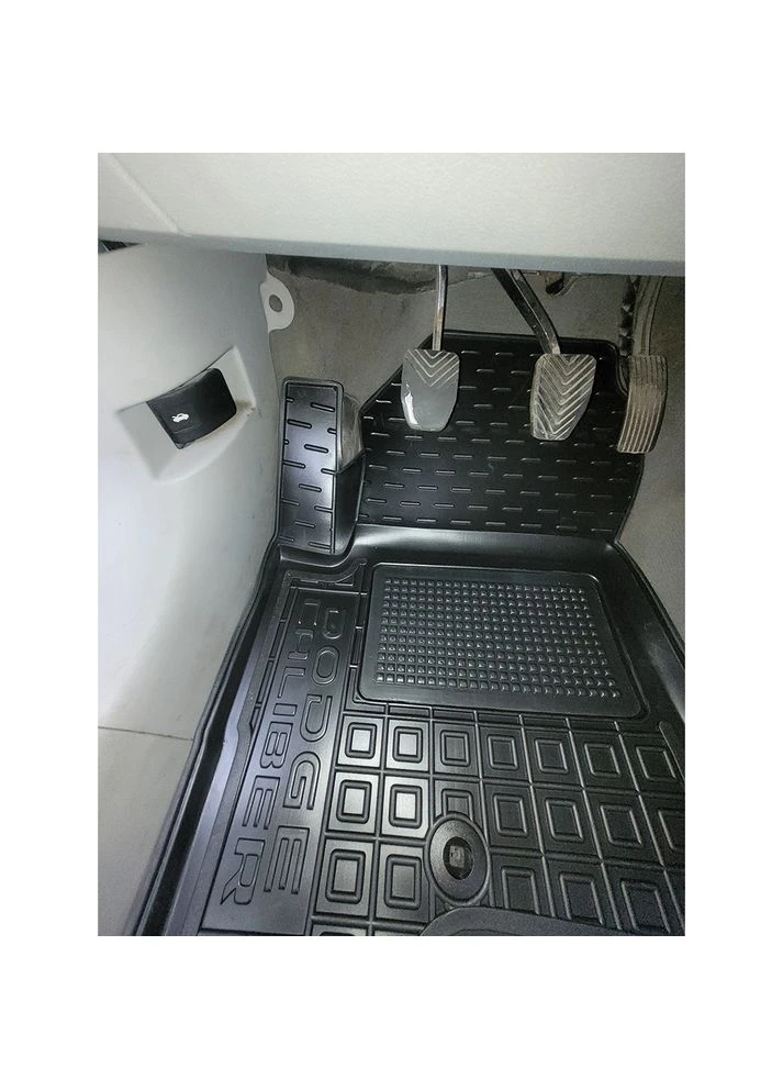 Килимки в салон для DODGE (2006-),, Чорні Avto-Gumm Caliber (382120350)