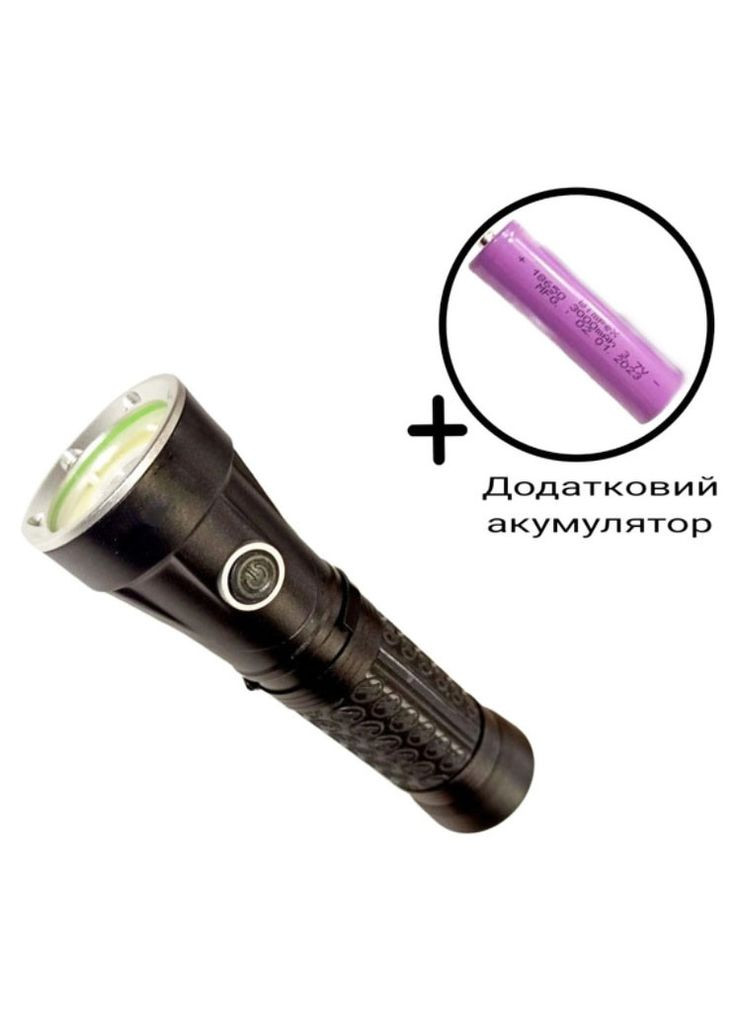 Карманный ручной фонарь с красным светом RB-284 аккумуляторный мощный фонарик на магните T6+16COB WD (297331019)