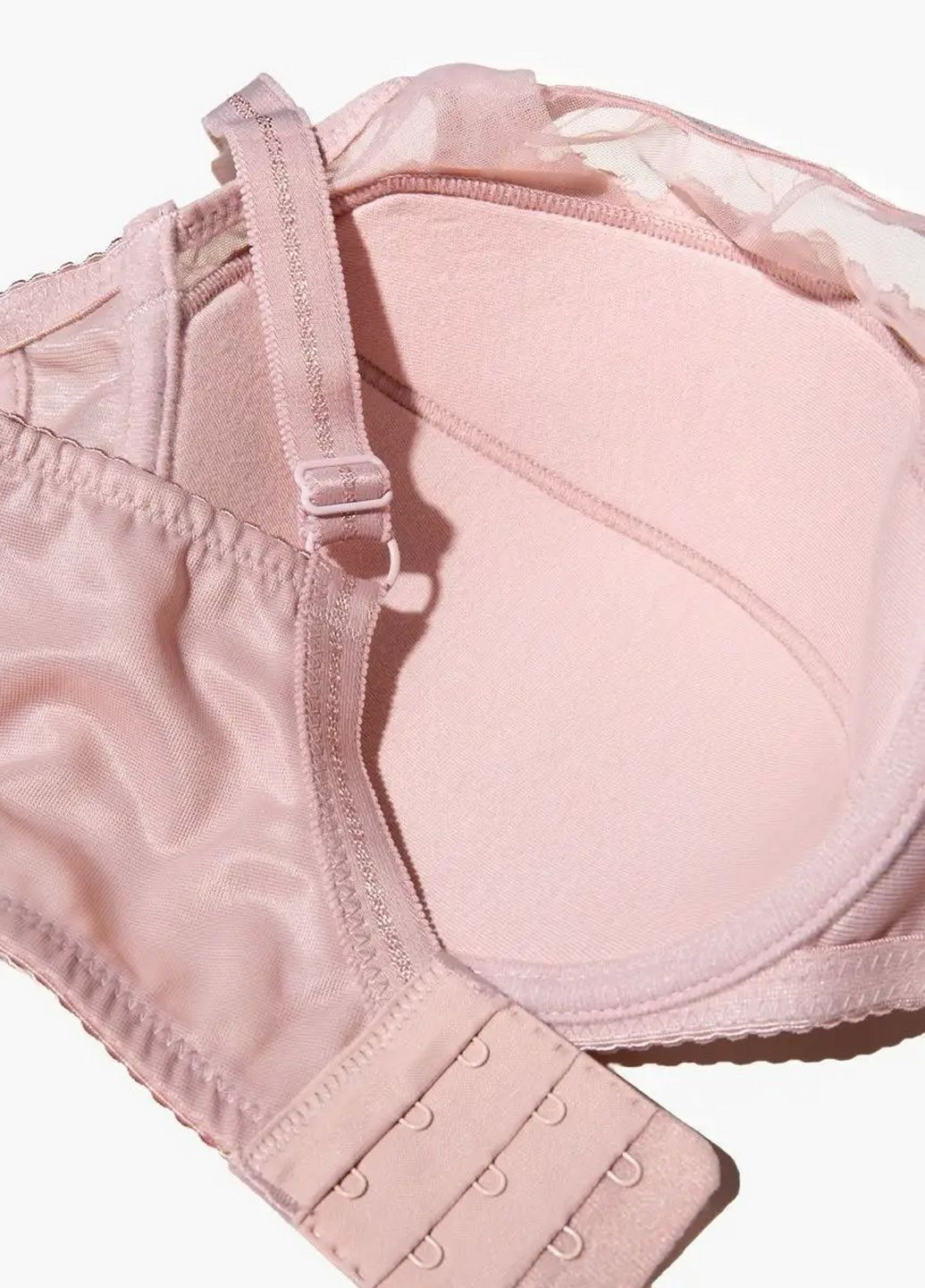 Пудровий бюстгальтер Acousma з кісточками мереживо