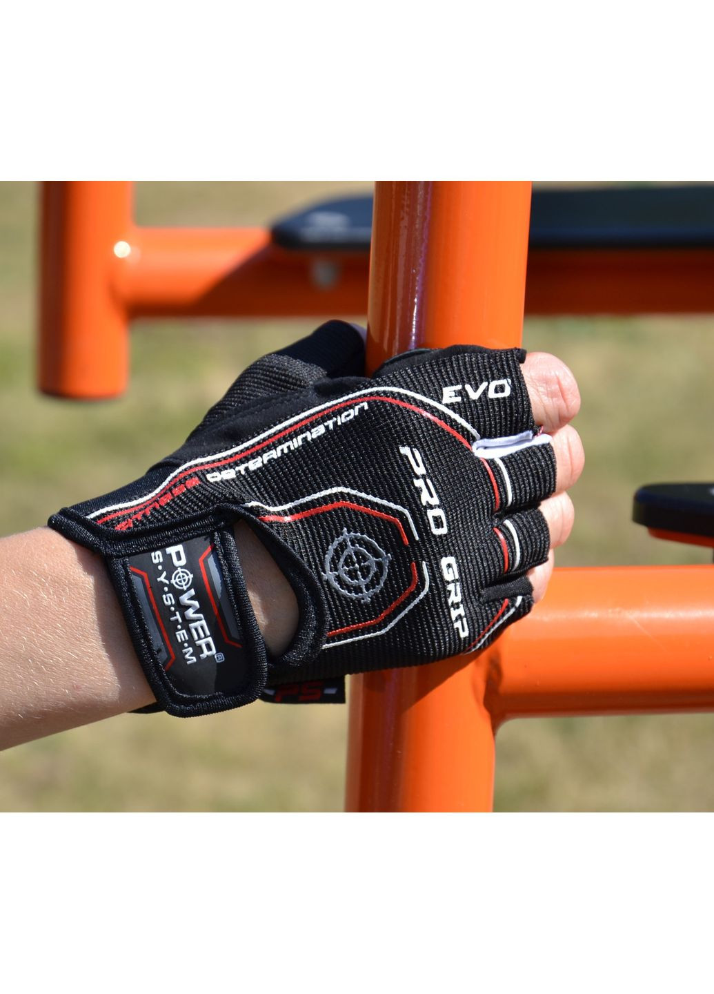 Перчатки для фитнеса PS-2250E Pro Grip EVO Black Power System (387407453)
