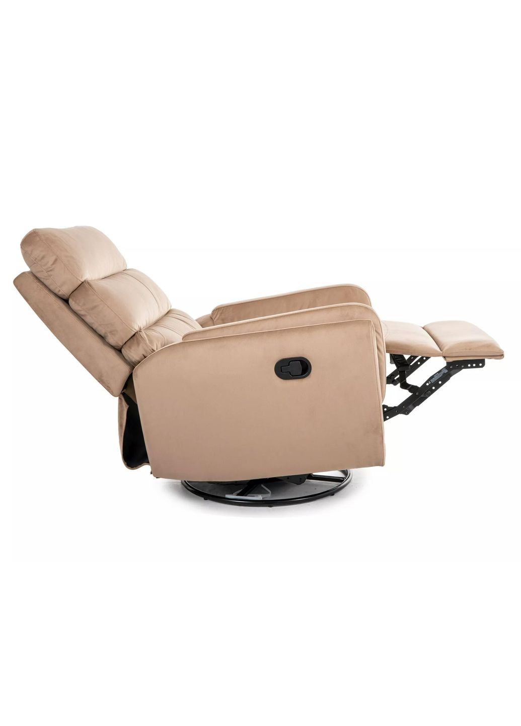 Крісло-реклайнер розкладне ARGOS VELVET беж BL.28 ARGOSVBE Signal (372178771)