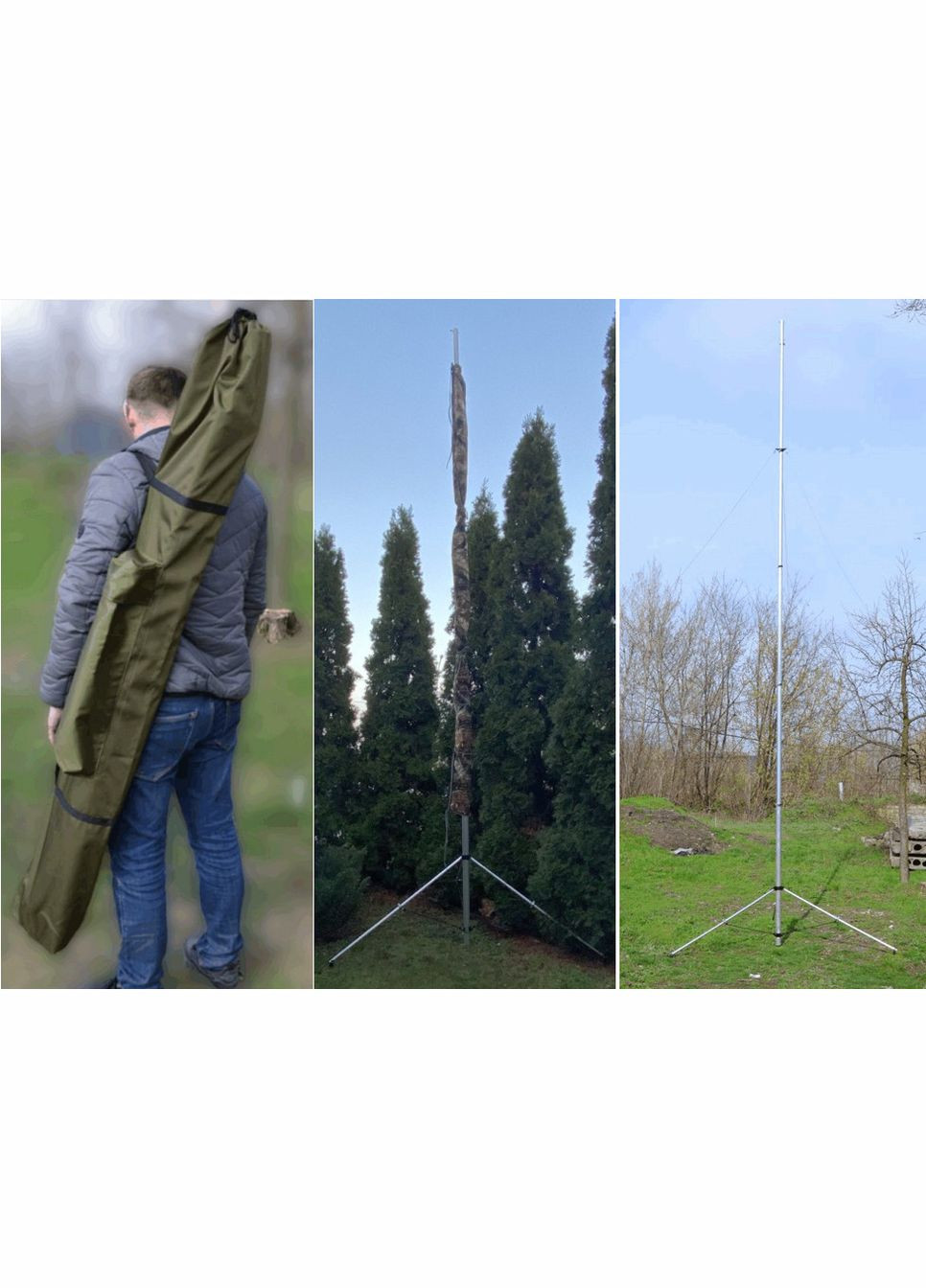 Телескопическая мачта (15 метров) для Alientech, Avenger, РЭБ Daniel Defense (306629525)