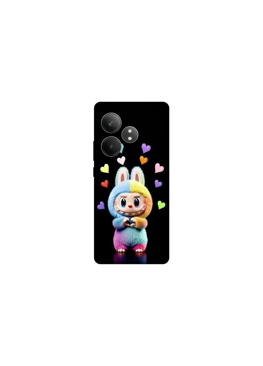 Чехол на Realme GT Neo 6 SE Labubu Love Frontalka (354688932)