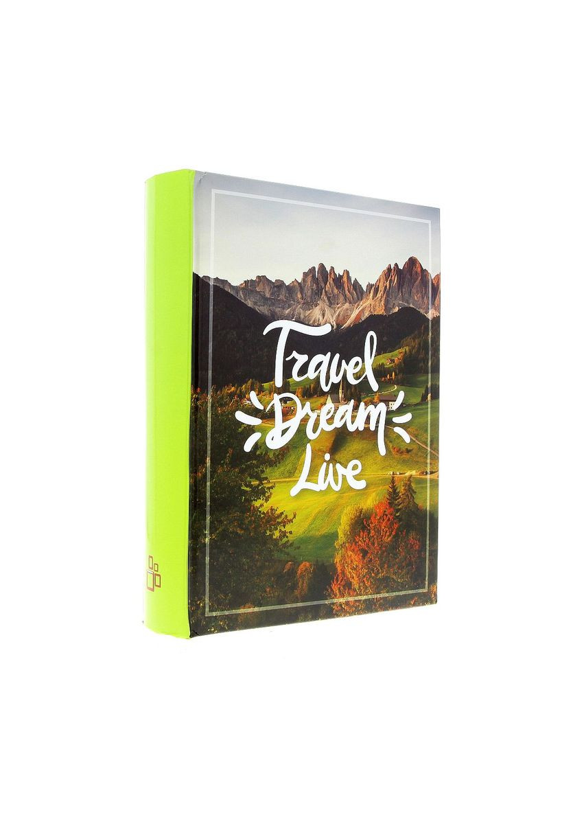 Фотоальбом 10x15см 200 фото B46200S FREE green Gedeon (300090472)