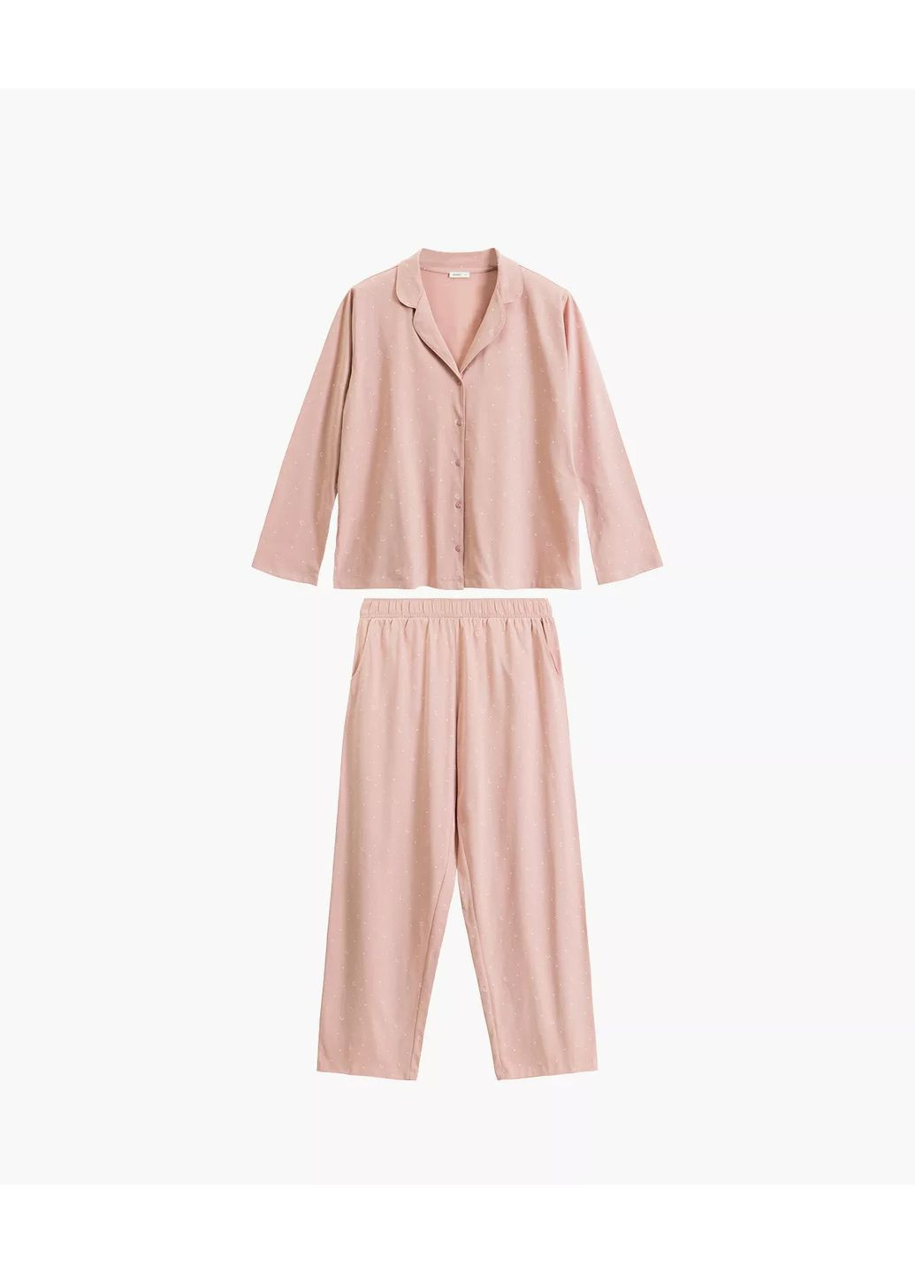 Рожева всесезон жіноча піжама сорочка + брюки Atlantic