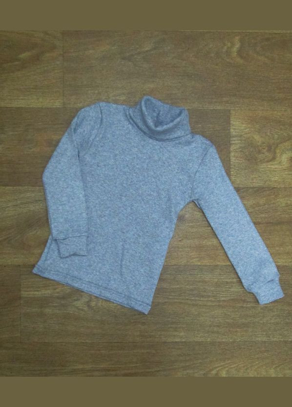 Дитяча сіра водолазка, рубчик No Brand (315433656)