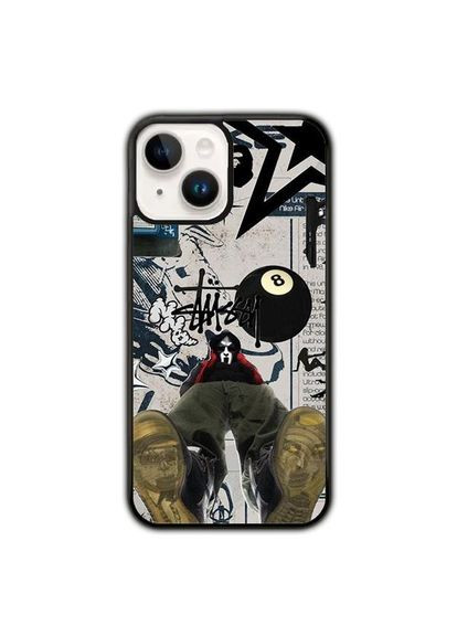 Чехол для Apple Iphone 15 Plus Черный No Brand (302223477)