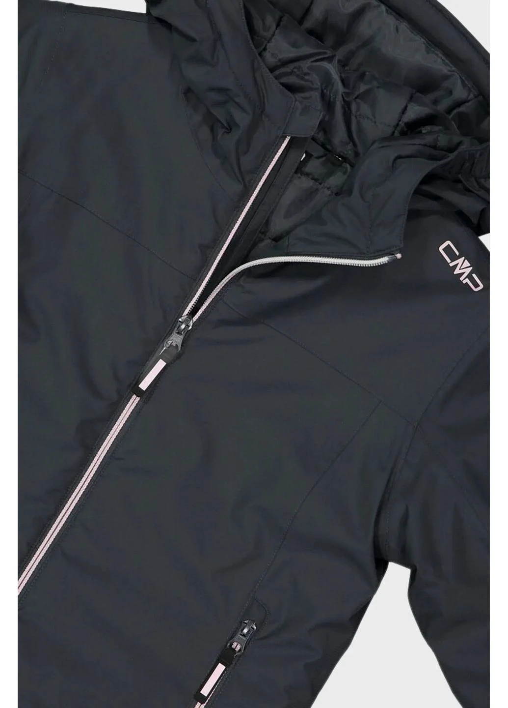 Черная зимняя куртка jacket fix hood feel warm black 35z1435-u911 CMP
