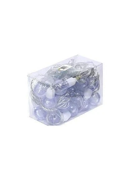 Гирлянда электрическая Лампочка-Шарик 20шт 5м LED цветная (D-40) No Brand (386690104)