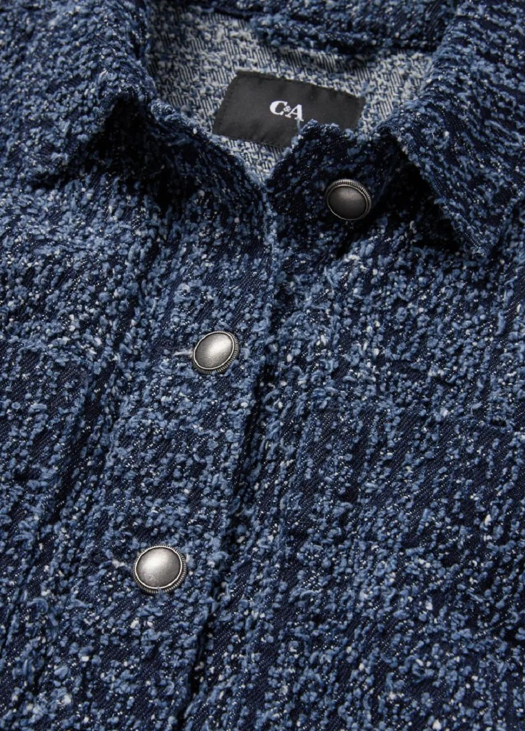 Темно-синяя демисезонная куртка C&A