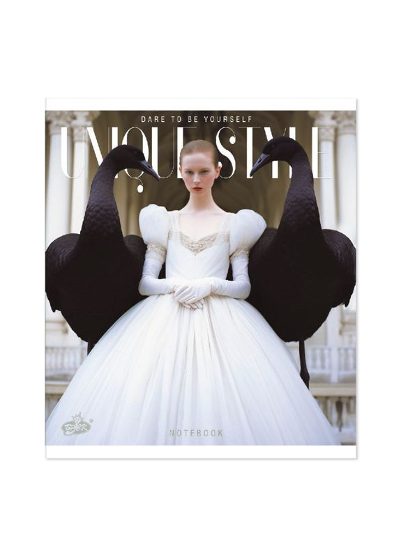 Зошит 96 аркушів клітинка " " / Унікальний стиль Бріск (342416163)