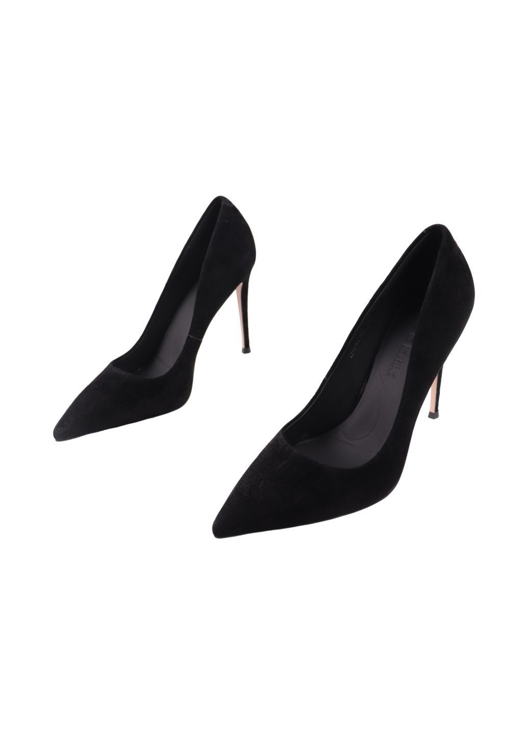 Cindy Туфлі жіночі чорні натуральна замша чорний з, — (305837896)