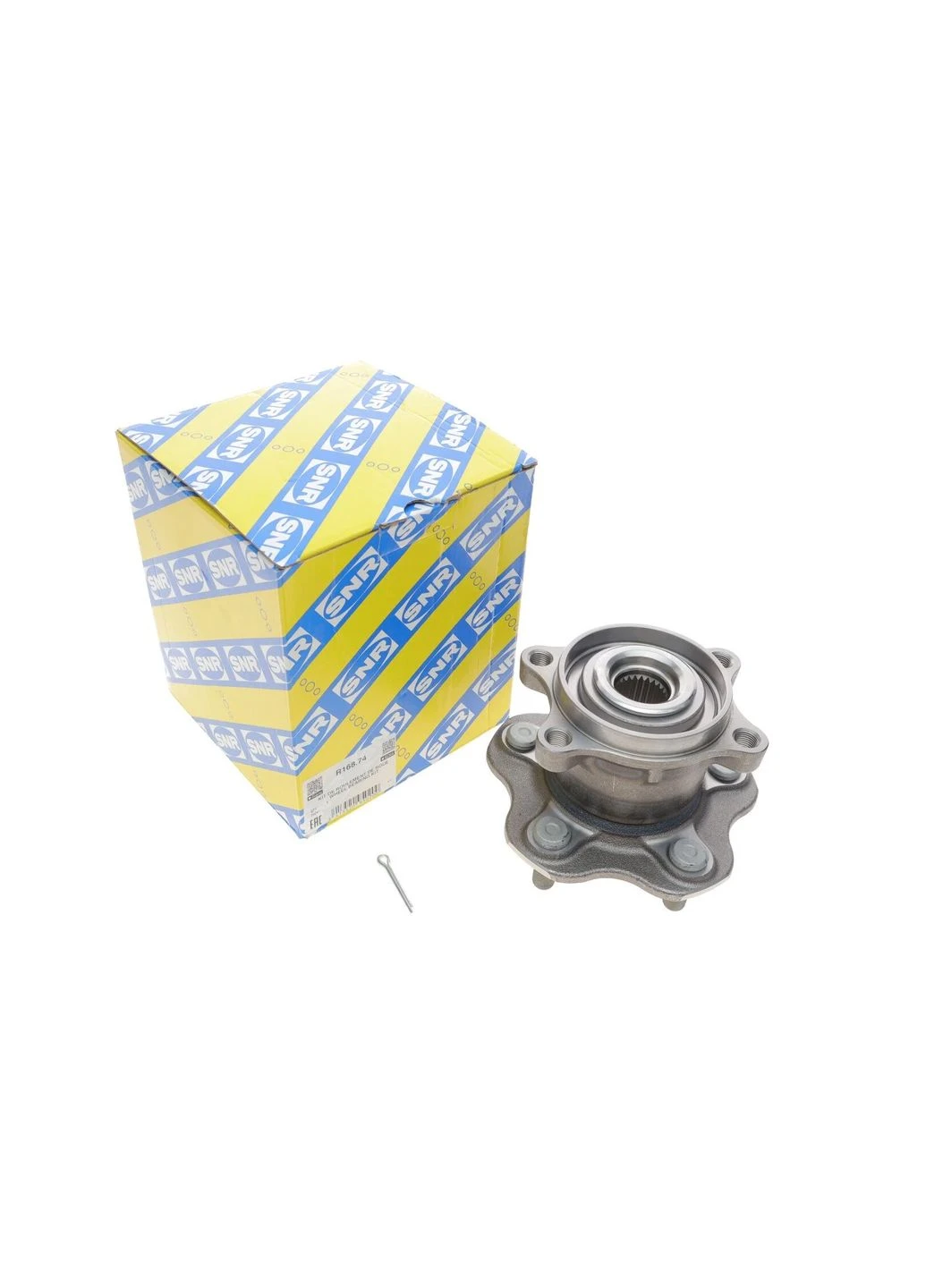 Підшипник маточини (задньої) Nissan Qashqai/X-trail 1.5-2.0 dCI 07- SNR R168.74 UA63 NTN (376144957)