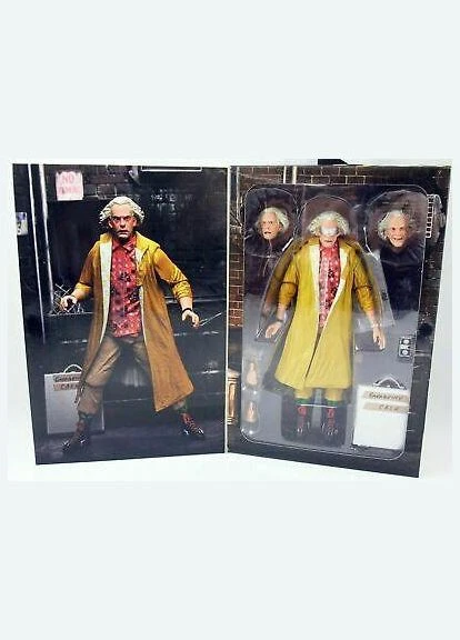 Фигурка Назад в Будущее Док Браун Back to the Future Doc Brown 17 см WST BTF DB 19 NECA (398236229)
