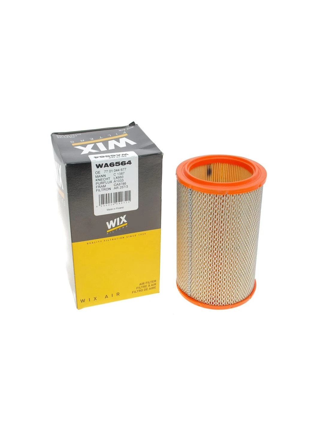 ФИЛЬТР ВОЗДУХА WIX Filters (381473407)