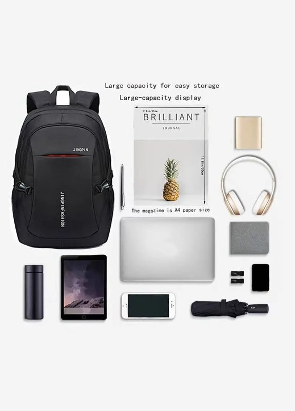 Стильний чоловічий нейлоновий рюкзак JingPin MH48717 XJXN (320688781)