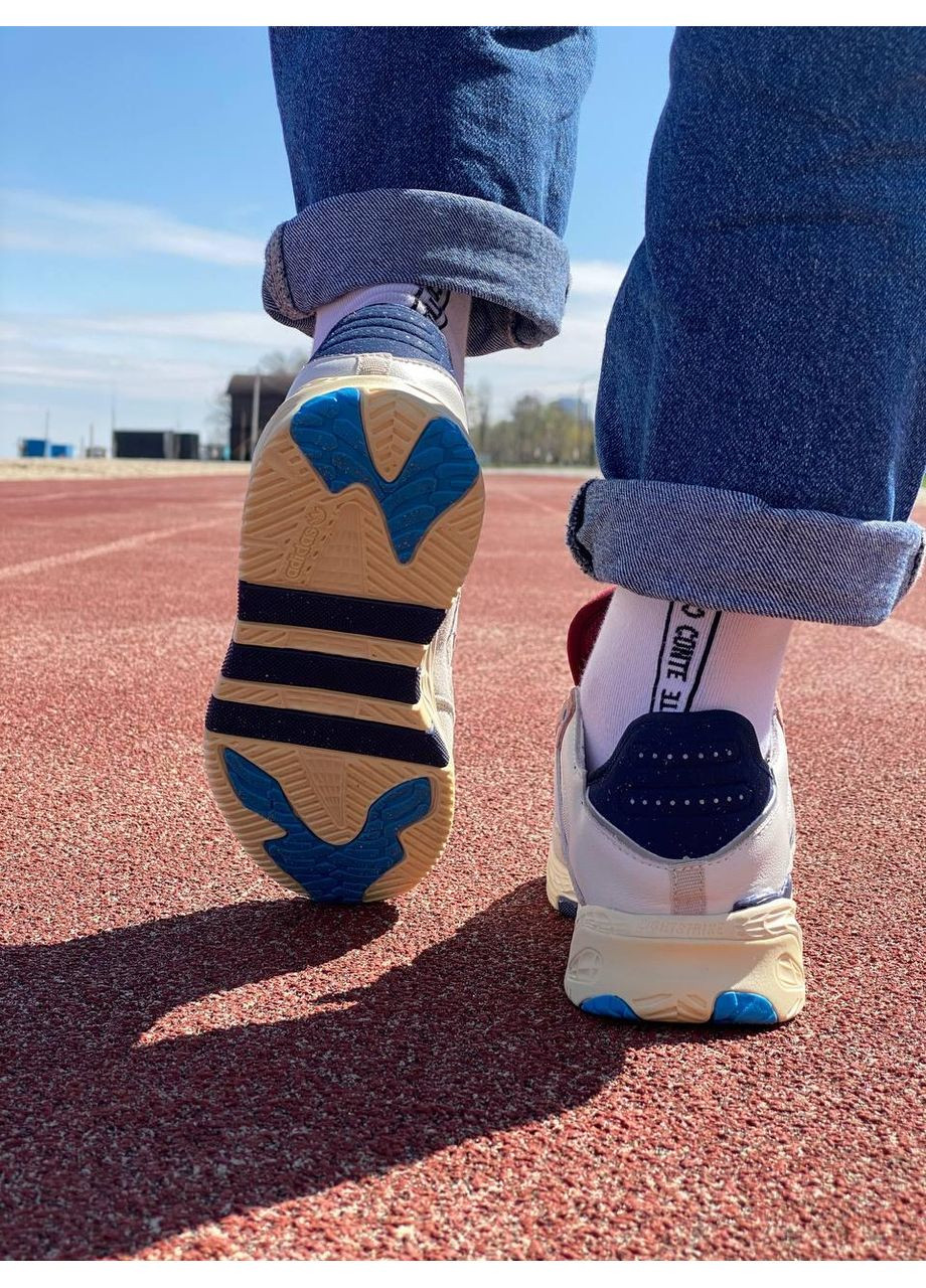 Комбіновані Осінні кросівки чоловічі adidas niteball colors адідас найтбол No Brand