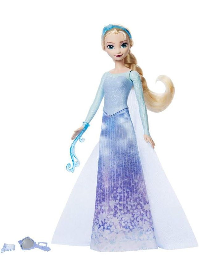 Лялька Ельза з аксесуарами Крути та прояви Крижане серце Elsa Disney Frozen Spin & Reveal Mattel (372600463)