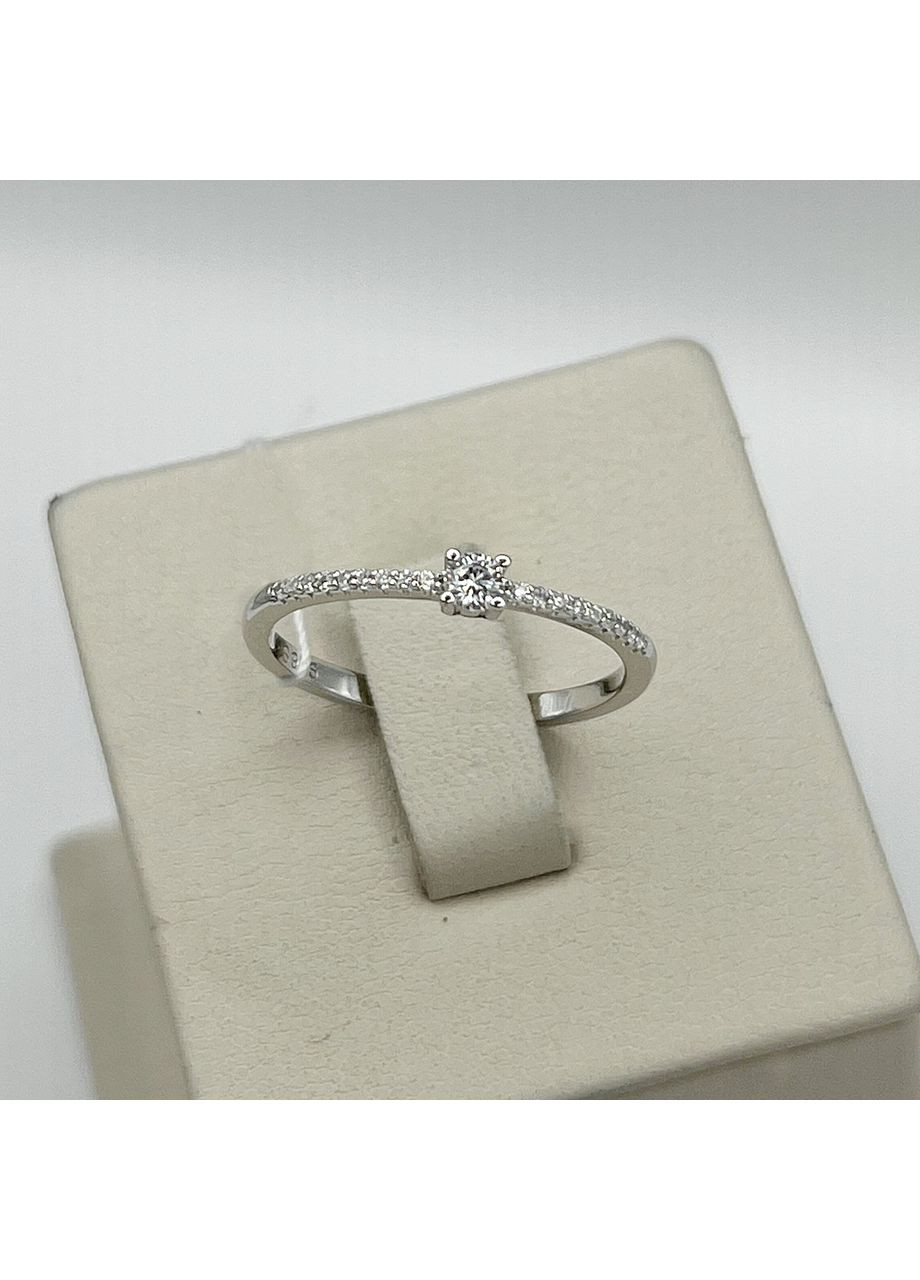 Кольцо серебряное с кубическим цирконием "Дорожка" 17 1,24 г No Brand (370142463)