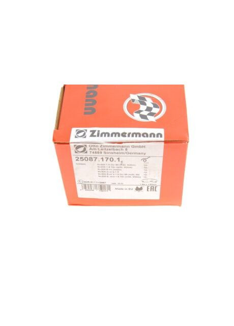 Колодки гальмівні (передні) Nissan NV200 10- (Tokico) 25087.170.1 UA63 ZIMMERMANN (369318762)