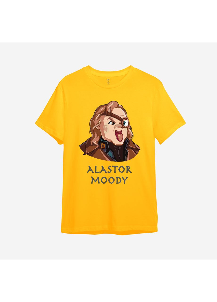 Оранжевая демисезонная детская футболка с принтом "alastor moody". гарри поттер (10547132815) ТiШОТКА