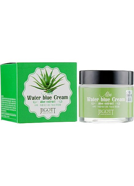 Заспокійливий крем з екстрактом алое Aloe Water Blue Cream 70ml (602605-3970) Jigott (368648953)