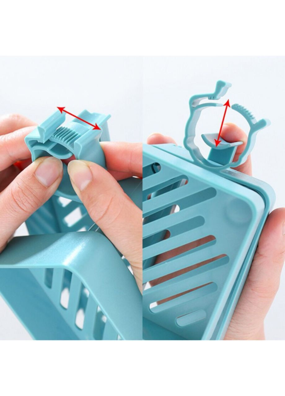 Полиця-органайзер на кран 3в1 Shower Rack No Brand (299629343)