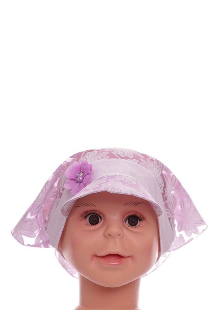 Косинка блискуча на гумці для дівчинки світло-фіолетова бавовняна 3г+ (50423) BABYKROHA (317042698)