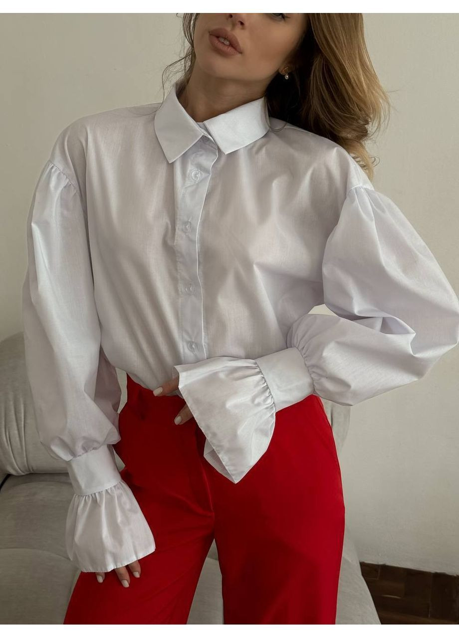 Сорочка жіноча рукава волани Adelante (369557969)