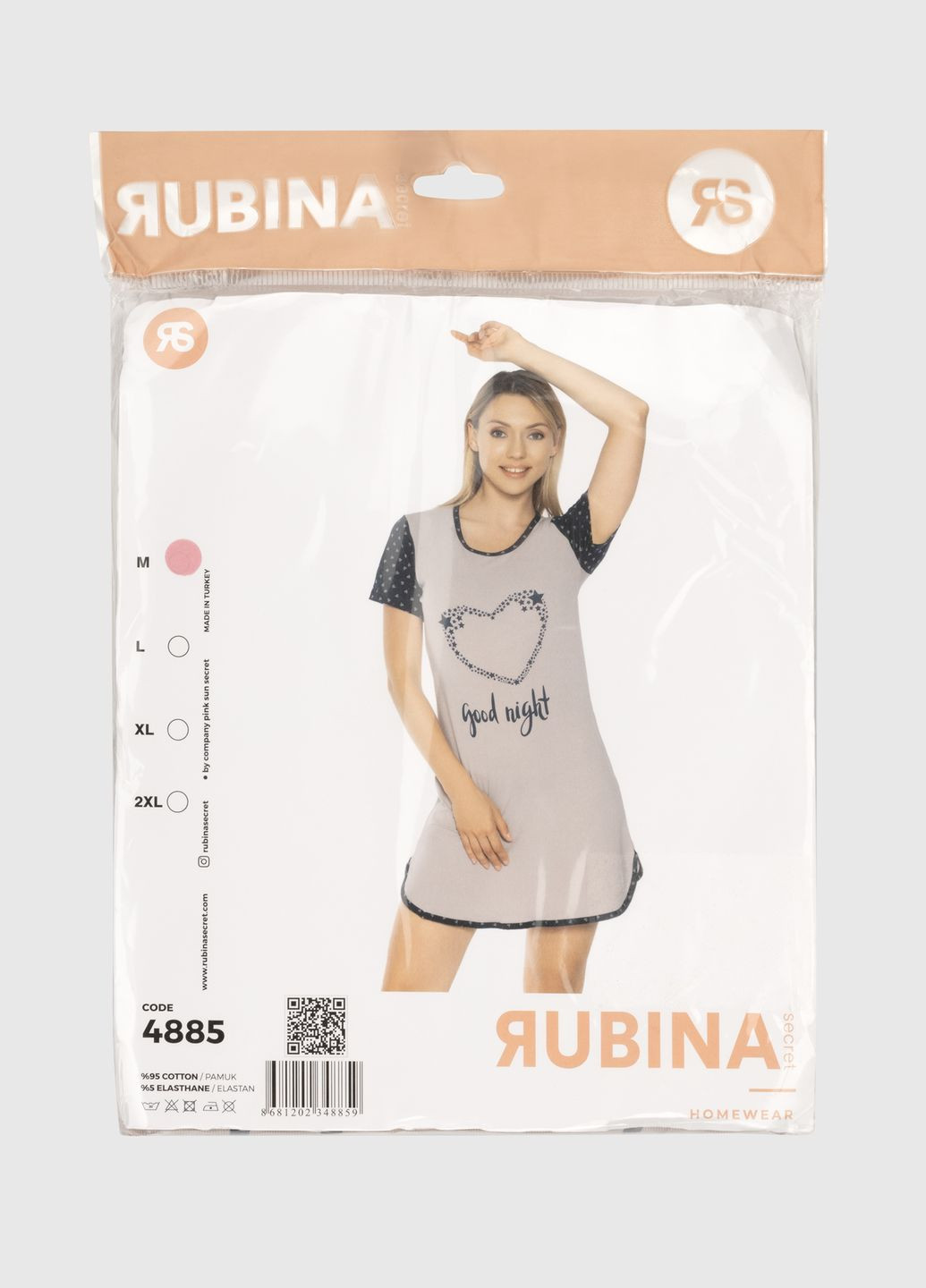 Нічна сорочка Rubina (283608843)