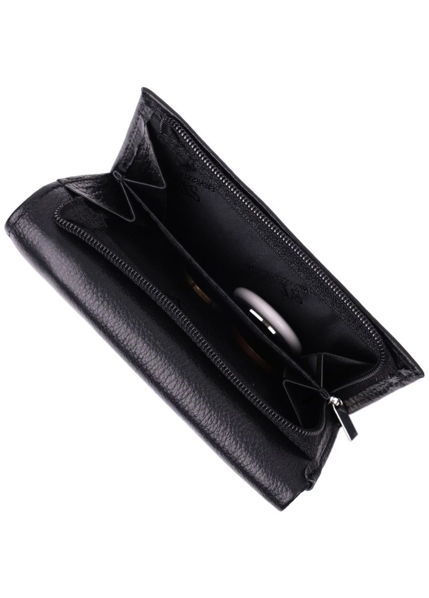 Кожаный женский кошелек в три сложения 22488 st leather (394615139)