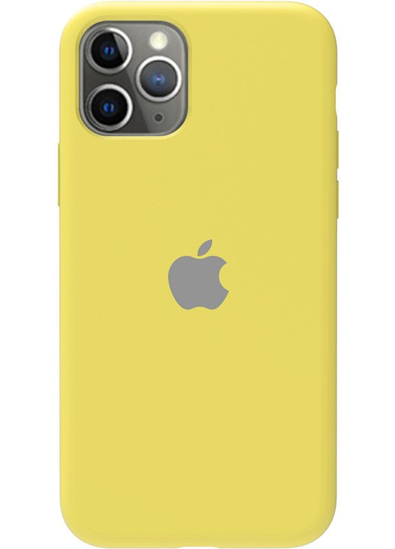 Чехолнакладка Silicone Full Protection Case Apple iPhone 11 Pro Lemon Yellow Toto (301782200)
