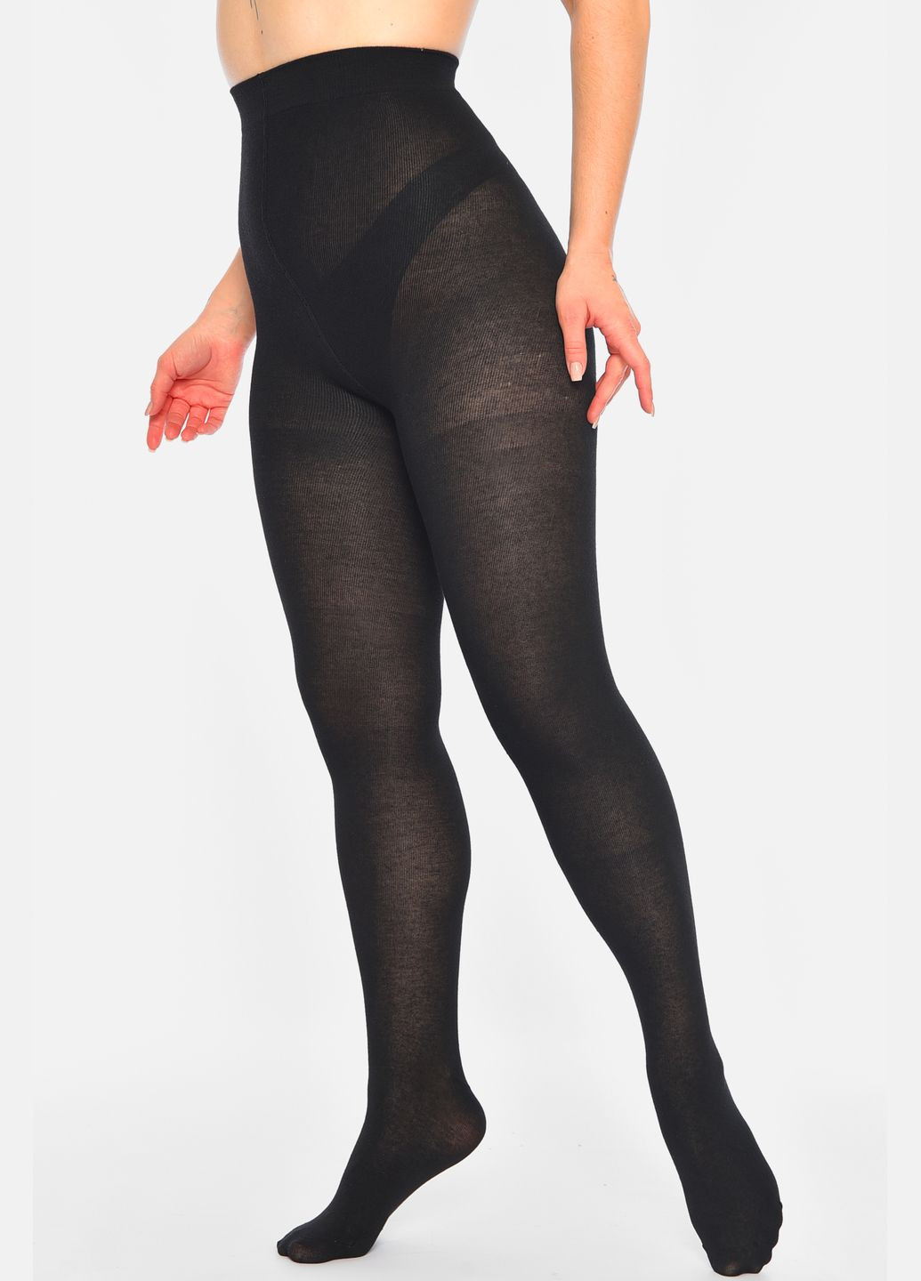 Колготи жіночі чорного кольору Let's Shop (313801484)