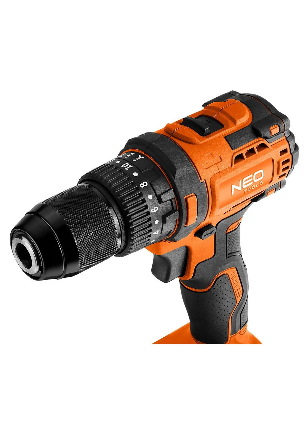 Шурупокрут-дриль акумуляторний Energy+ 18В безщітковий 95Нм 0-320·0-1700об·хв 1.2кг без АКБ та ЗП Neo Tools (330030195)