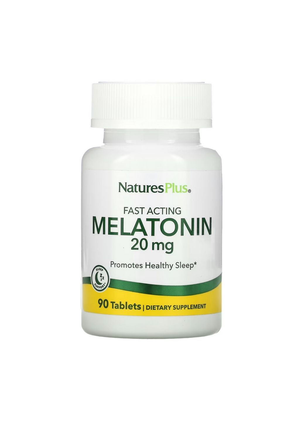 Харчова добавка Melatonin 20mg - 90 vcaps Nature's Plus (296189998)