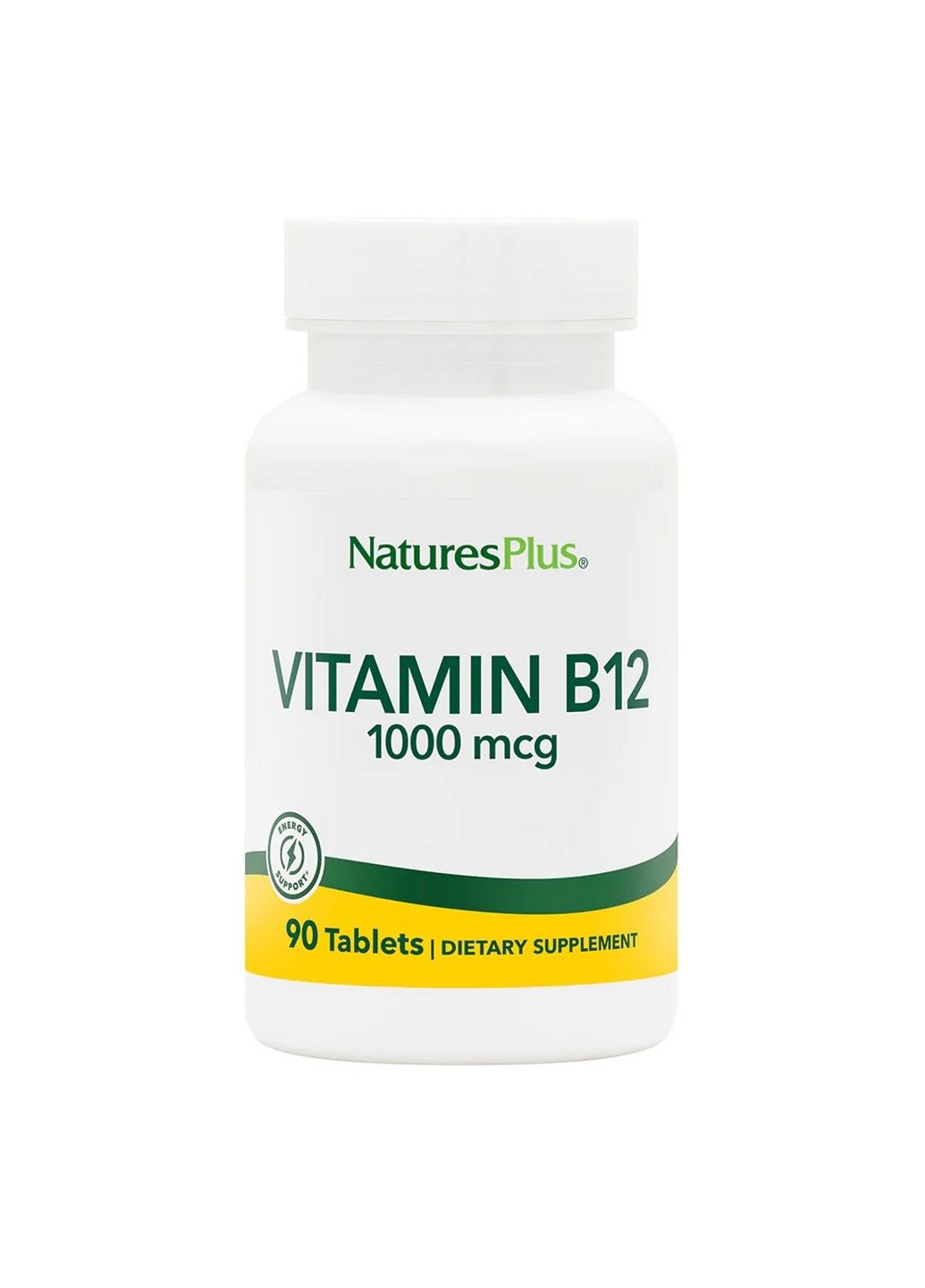 Вітаміни та мінерали Vitamin B12 1000 mcg, 90 таблеток Natures Plus (294925520)