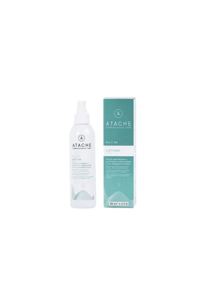Антисептический лосьон для регуляции бактериальной флоры Oily SK Lotion 200 мл Atache (386293601)