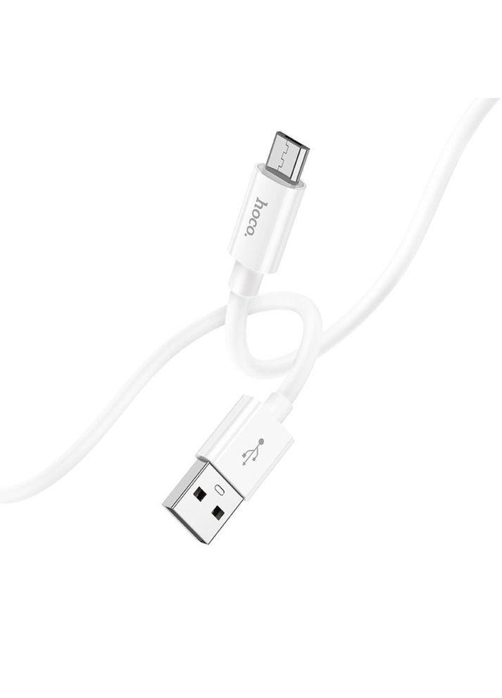Кабель Micro USB для зарядки телефону, смартфона / зарядний шнур провід мікро юсб для передачі даних Hoco (338608425)