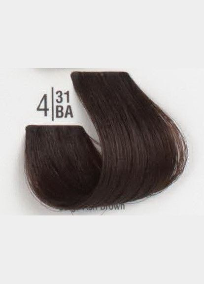 Професійна фарба для волосся 4/31BA Холодний бежевий шатен Professional Cream Color 100 мл Spa Master (324625132)