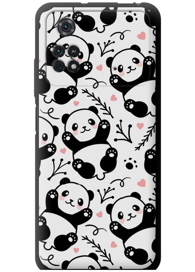 TPU чохол 'Панди' для Endorphone Xiaomi Poco M4 Pro (261328218)