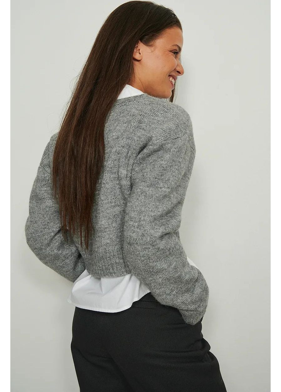 Кардиган зима,сірий, NA-KD (368151181)