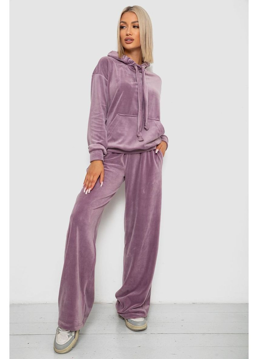 Спортивний костюм жіночий велюровий вільного крою,, 241R2001-20 Ager (350874458)