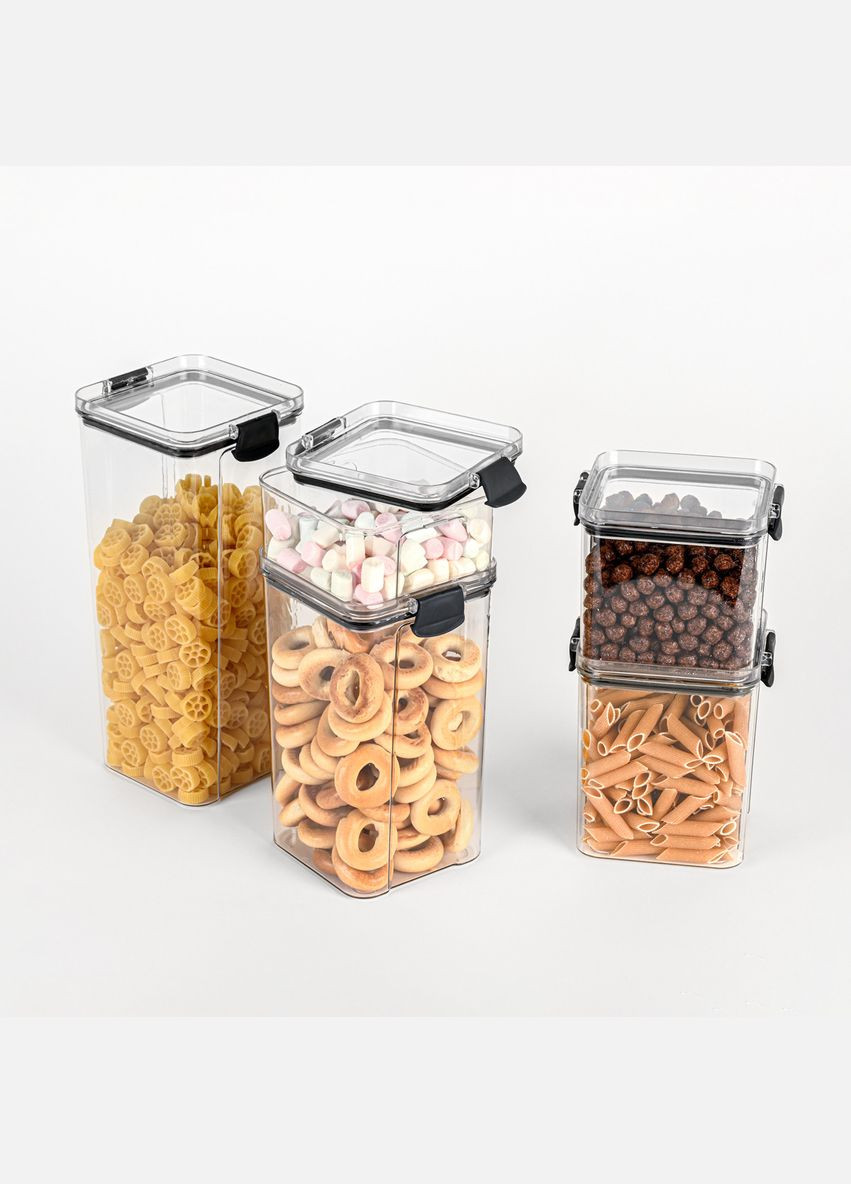 Ємність для зберігання MY HOME ZERNO S Прозора 0.7 л (KP-88 S T) MVM (301002427)