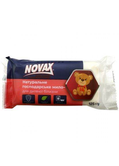 Мило для прання (4820195509326) Novax для дитячої білизни 125 г (268146855)