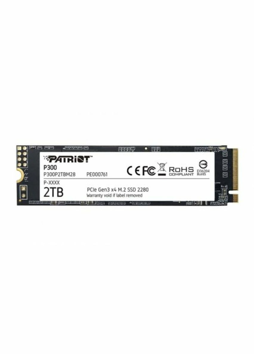 SSD M.2 P300 2TB NVMe 2280 PCIe 3.0x4 3D NAND TLC Patriot (318326294)