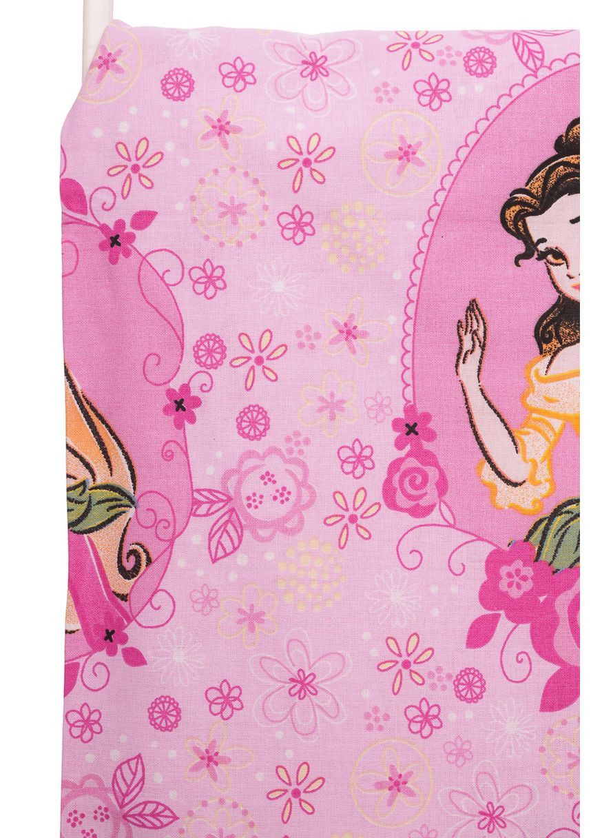 Пододеяльник для девочки хлопок Золушка 147*112 розовый (51374) BABYKROHA (299666110)